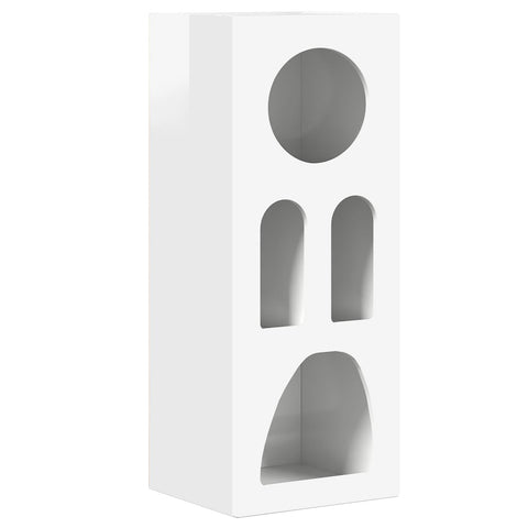 vidaXL Sideboard High Gloss White 40 x 35 x 100.5 cm Engineered Wood