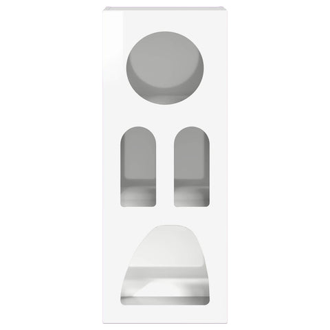 vidaXL Sideboard High Gloss White 40 x 35 x 100.5 cm Engineered Wood