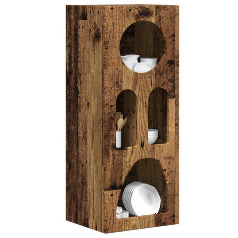 vidaXL Sideboard Old Wood 40 x 35 x 100.5 cm Engineered Wood