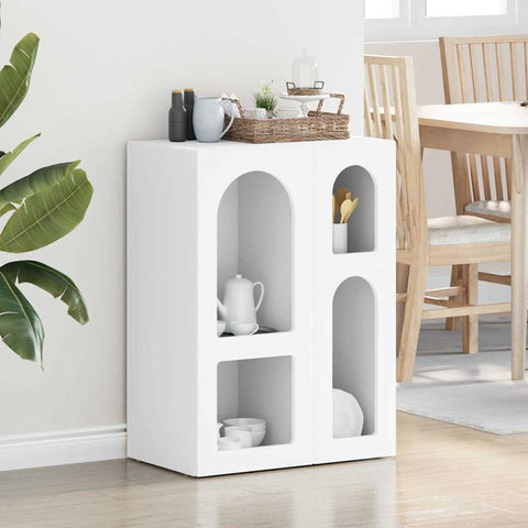 vidaXL Sideboard White 59 x 35 x 80.5 cm Engineered Wood