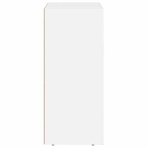 vidaXL Sideboard White 59 x 35 x 80.5 cm Engineered Wood