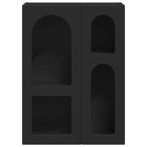 vidaXL Sideboard Black 59 x 35 x 80.5 cm Engineered Wood