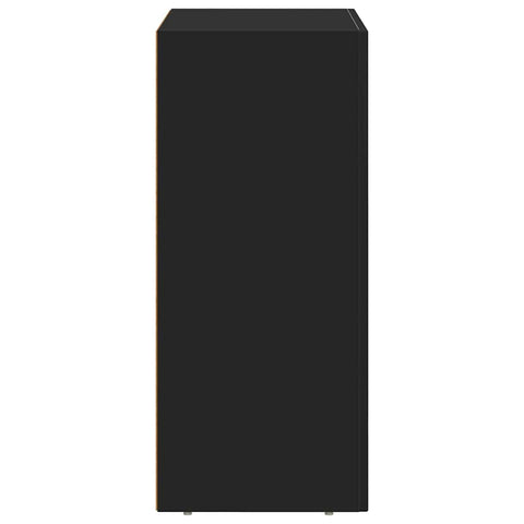 vidaXL Sideboard Black 59 x 35 x 80.5 cm Engineered Wood