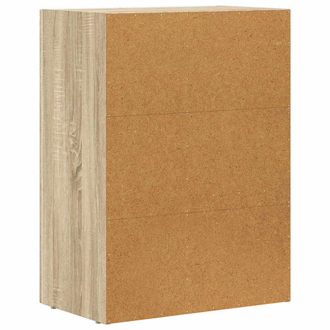 vidaXL Sideboard Sonoma Oak 59 x 35 x 80.5 cm Engineered Wood