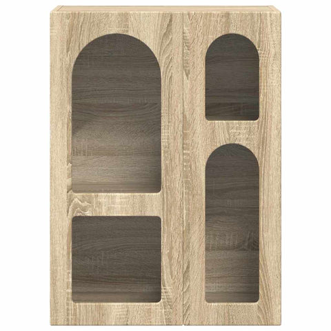 vidaXL Sideboard Sonoma Oak 59 x 35 x 80.5 cm Engineered Wood