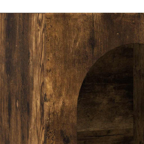 vidaXL Sideboard Smoked Oak 59 x 35 x 80.5 cm Engineered Wood