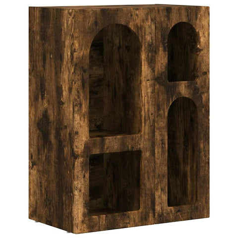 vidaXL Sideboard Smoked Oak 59 x 35 x 80.5 cm Engineered Wood