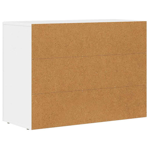 vidaXL Sideboard White 80.5 x 35 x 59 cm Engineered Wood