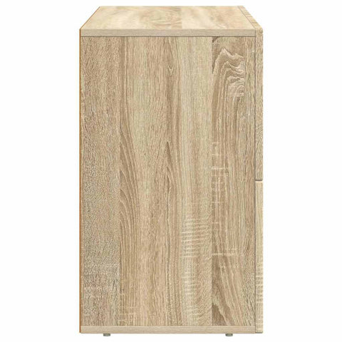 vidaXL Sideboard Sonoma Oak 80.5 x 35 x 59 cm Engineered Wood