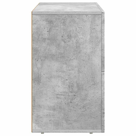 vidaXL Sideboard Concrete Grey 80.5 x 35 x 59 cm Engineered Wood