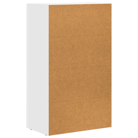 vidaXL Sideboard White 59 x 35 x 100.5 cm Engineered Wood