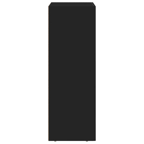 vidaXL Sideboard Black 59 x 35 x 100.5 cm Engineered Wood