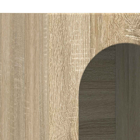 vidaXL Sideboard Sonoma Oak 59 x 35 x 100.5 cm Engineered Wood