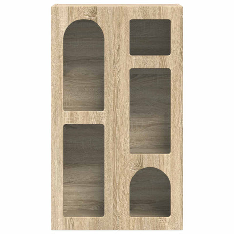 vidaXL Sideboard Sonoma Oak 59 x 35 x 100.5 cm Engineered Wood