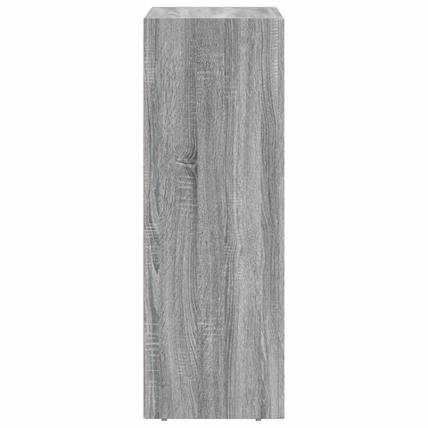 vidaXL Sideboard Grey Sonoma 59 x 35 x 100.5 cm Engineered Wood