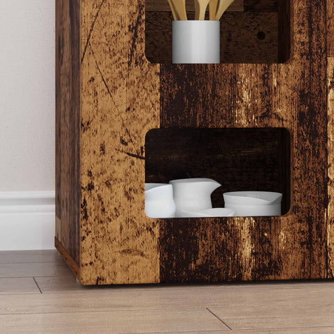 vidaXL Sideboard Old Wood 100 x 35 x 59 cm Engineered Wood