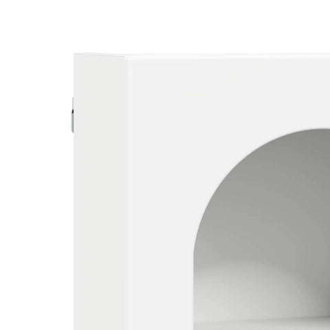 vidaXL Hanging Cabinet White 59 x 20 x 71.5 cm Engineered Wood