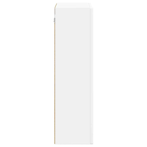vidaXL Hanging Cabinet White 59 x 20 x 71.5 cm Engineered Wood