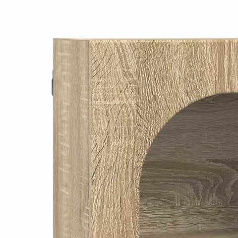 vidaXL Hanging Cabinet Sonoma Oak 59 x 20 x 71.5 cm Engineered Wood