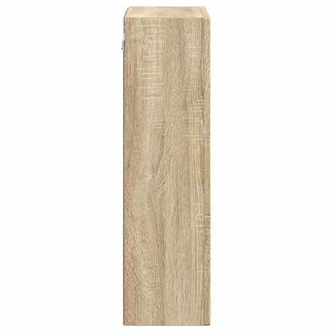 vidaXL Hanging Cabinet Sonoma Oak 59 x 20 x 71.5 cm Engineered Wood