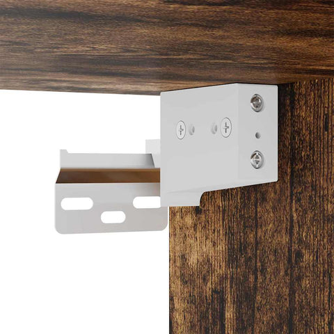 vidaXL Hanging Cabinet Smoked Oak 59 x 20 x 71.5 cm Engineered Wood