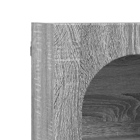 vidaXL Hanging Cabinet Grey Sonoma 59 x 20 x 71.5 cm Engineered Wood