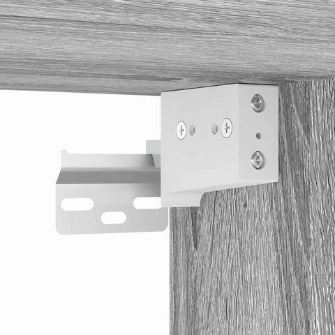 vidaXL Hanging Cabinet Grey Sonoma 59 x 20 x 71.5 cm Engineered Wood