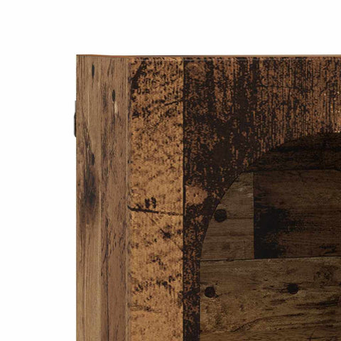 vidaXL Hanging Cabinet Old Wood 59 x 20 x 71.5 cm Engineered Wood