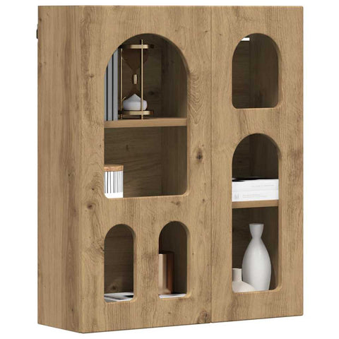 vidaXL Hanging Cabinet Artisan Oak 59 x 20 x 71.5 cm Engineered Wood