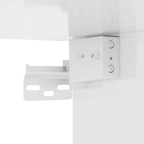 vidaXL Hanging Cabinet with Shelf High Gloss White 59 x 20 x 100 cm