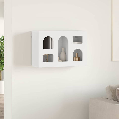 vidaXL Hanging Cabinet White 60 x 20 x 40 cm Engineered Wood