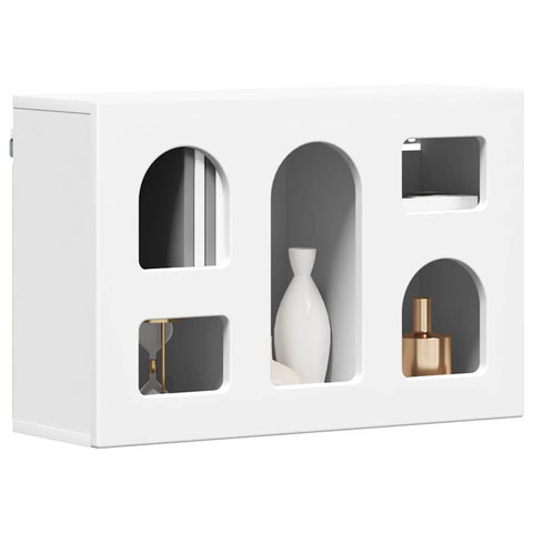 vidaXL Hanging Cabinet White 60 x 20 x 40 cm Engineered Wood