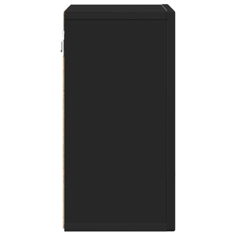 vidaXL Hanging Cabinet Black 60 x 20 x 40 cm Engineered Wood