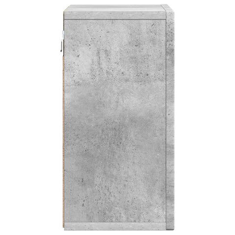 vidaXL Hanging Cabinet Concrete Grey 60 x 20 x 40 cm Engineered Wood