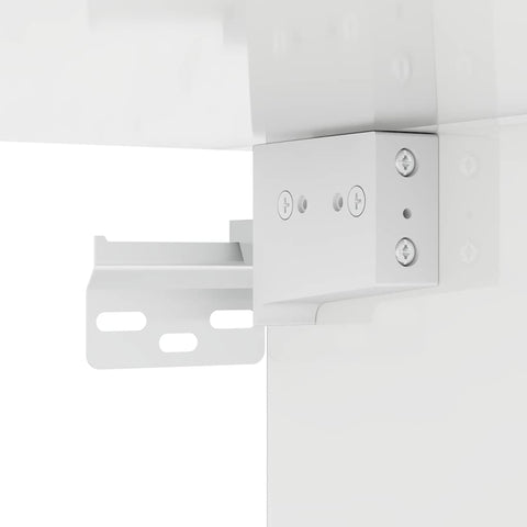 vidaXL Hanging Cabinet with Shelf High Gloss White 60 x 20 x 40 cm