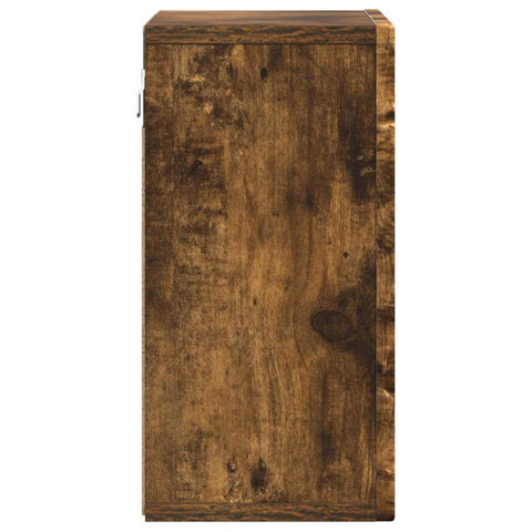 vidaXL Hanging Cabinet Smoked Oak 60 x 20 x 40 cm Engineered Wood
