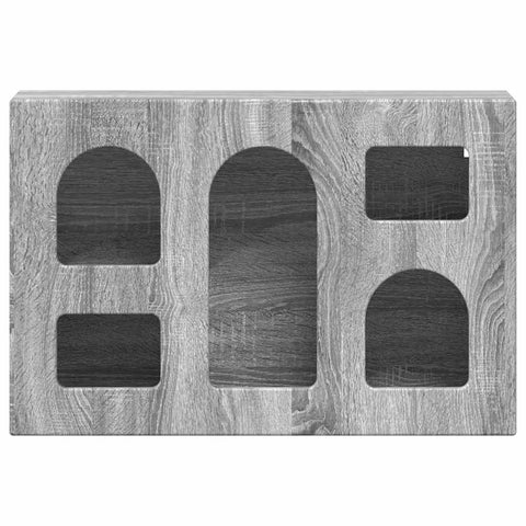 vidaXL Hanging Cabinet Grey Sonoma 60 x 20 x 40 cm Engineered Wood