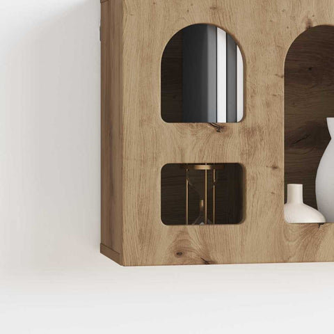 vidaXL Hanging Cabinet Artisan Oak 60 x 20 x 40 cm Engineered Wood