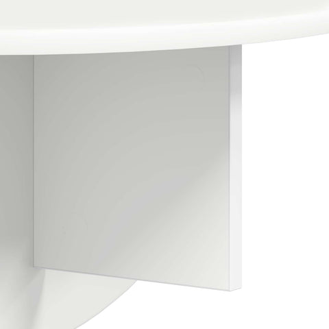 vidaXL Wall Shelf 2 pcs White 48 x 24 x 24 cm Engineered Wood