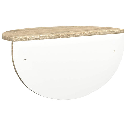 vidaXL Wall Shelf Sonoma Oak 48 x 24 x 24 cm Engineered Wood