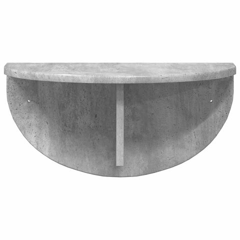 vidaXL Wall Shelf Concrete Grey 48 x 24 x 24 cm Engineered Wood