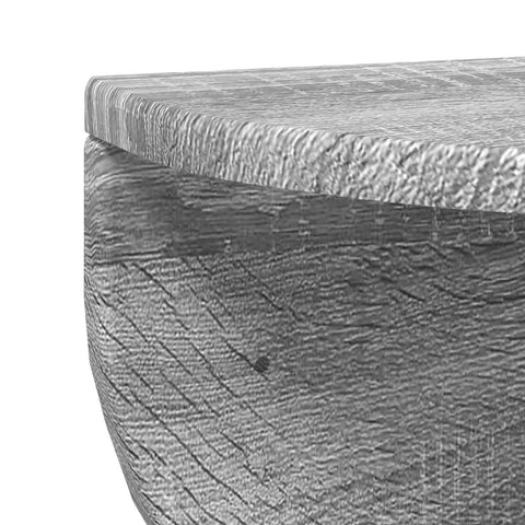 vidaXL Wall Shelf Grey Sonoma 48 x 24 x 24 cm Engineered Wood