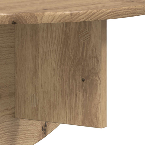vidaXL Wall Shelf Artisan Oak 48 x 24 x 24 cm Engineered Wood
