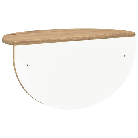 vidaXL Wall Shelf Artisan Oak 48 x 24 x 24 cm Engineered Wood