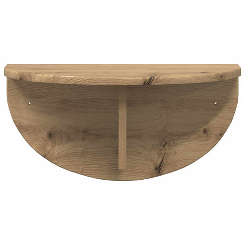 vidaXL Wall Shelf 2 pcs Artisan Oak 48 x 24 x 24 cm Engineered Wood