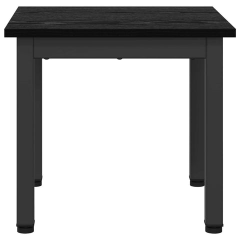 vidaXL Coffee Table Black Oak 40 x 40 x 36 cm Engineered Wood