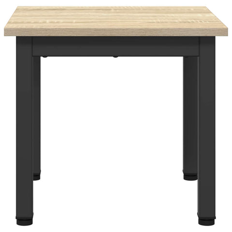 vidaXL Coffee Table Sonoma 40 x 40 x 36 cm Engineered Wood