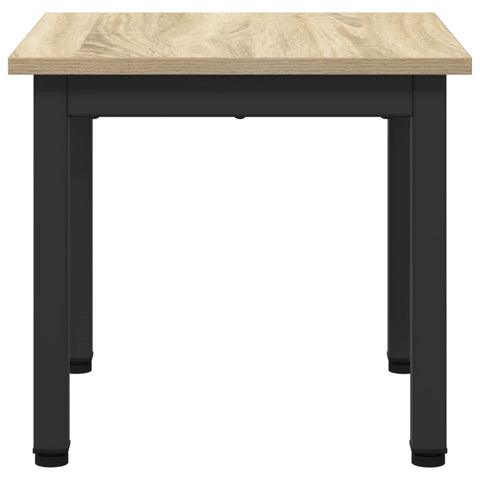 vidaXL Coffee Table Sonoma 40 x 40 x 36 cm Engineered Wood