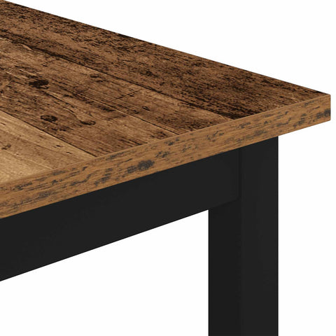 vidaXL Coffee Table Old Wood 40 x 40 x 36 cm Engineered Wood