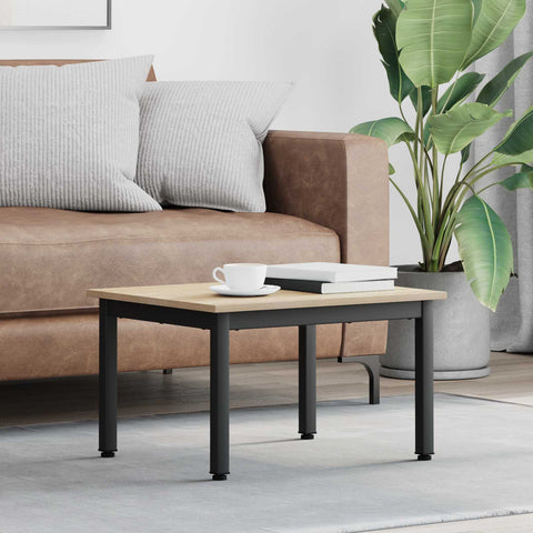 vidaXL Coffee Table Sonoma 60 x 50 x 36 cm Engineered Wood